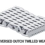 Reverse dutch weave stainless steel wire mesh