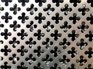 Decorative perforated metal