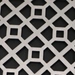 Decorative perforated metal