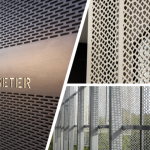 Decorative perforated metal