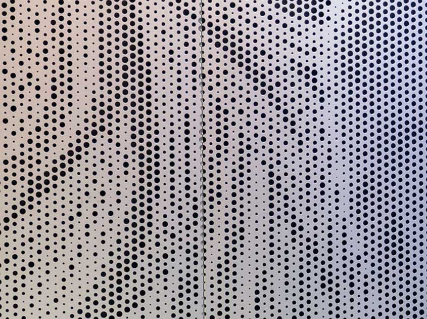 Decorative perforated metal