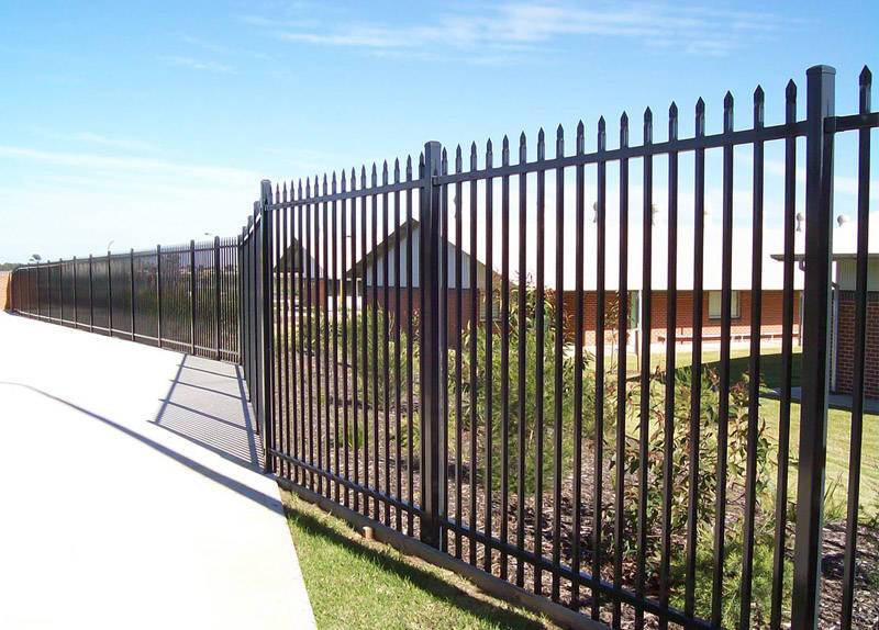 Steel Picket Fence