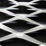 Decorative expanded metal mesh